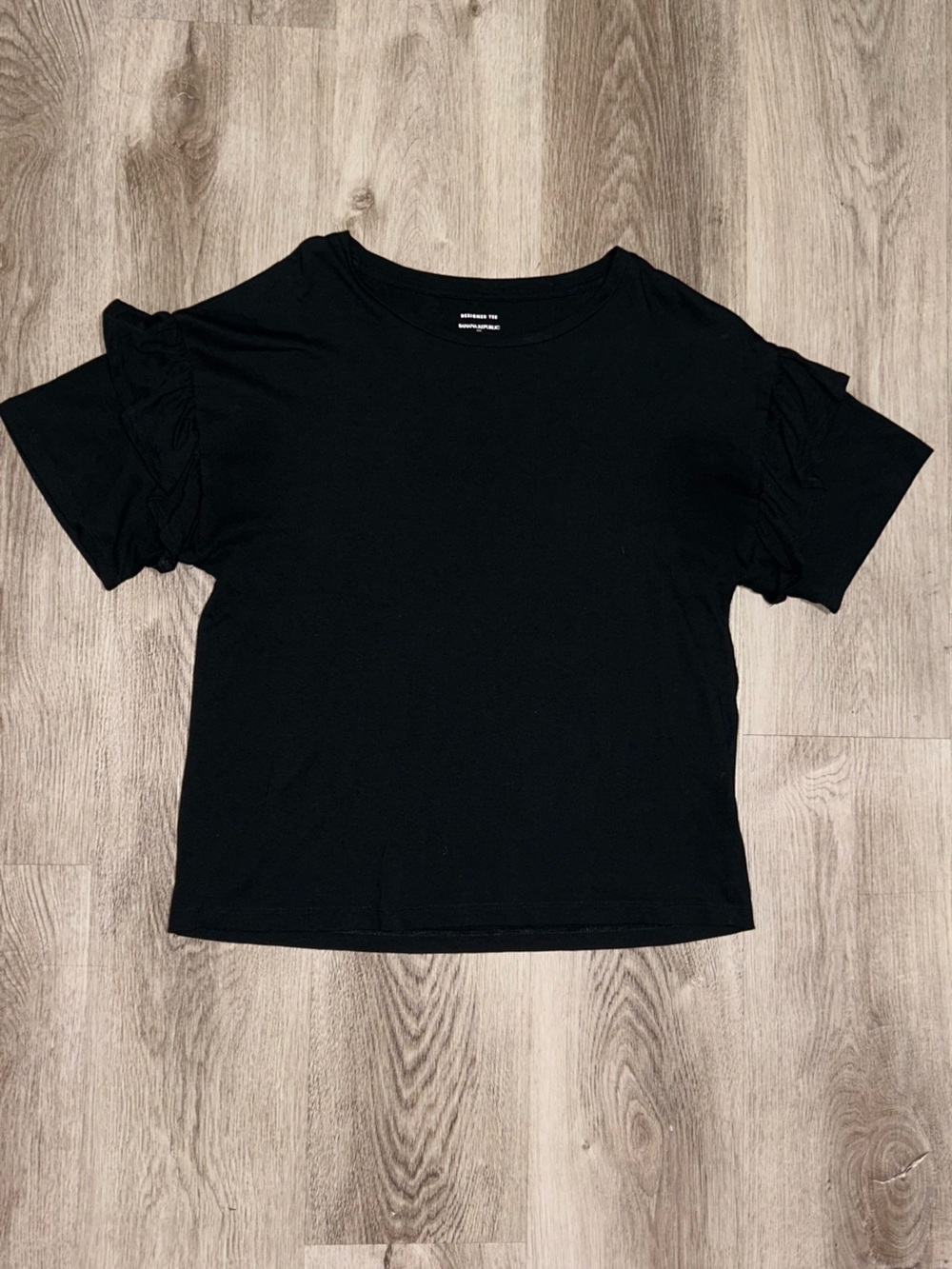 Banana Republic Black Designer Tee